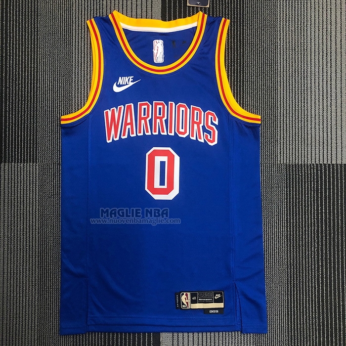 Maglia
 Gary Payton II NO 0 Golden State Warriors 75th Anniversary Blu
